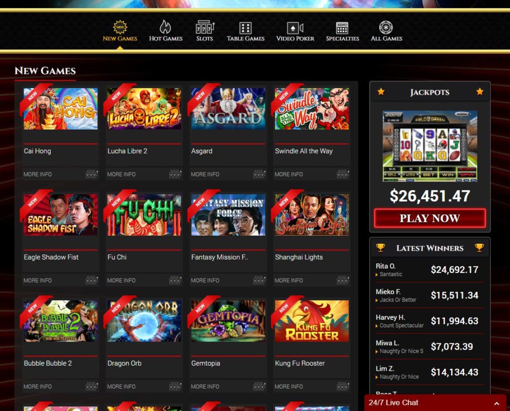 BOVegas casino reviews