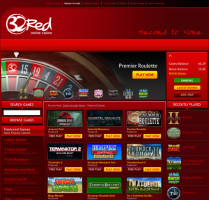 32red casino games