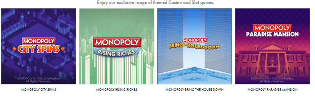 Monopoly Casino games