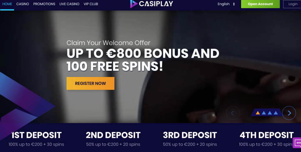 Casiplay Casino login