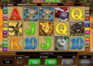 mega moolah slots